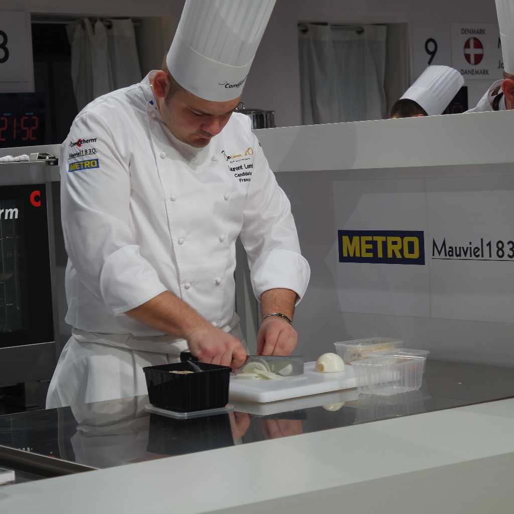 Couteau équipe de France Bocuse d'Or 2017