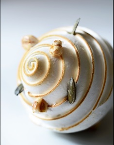 Meringue légère au potimarron Saga Bocuse d'or